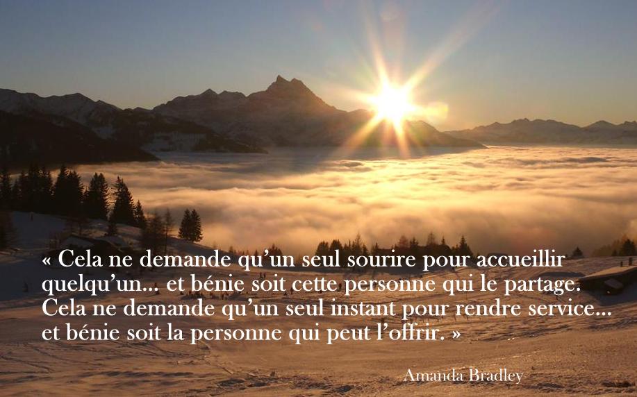 Même les Athées Bénissent