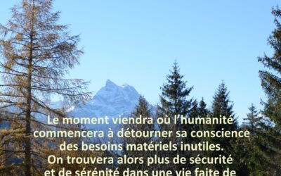 Sens de la vie et simplicité de vie