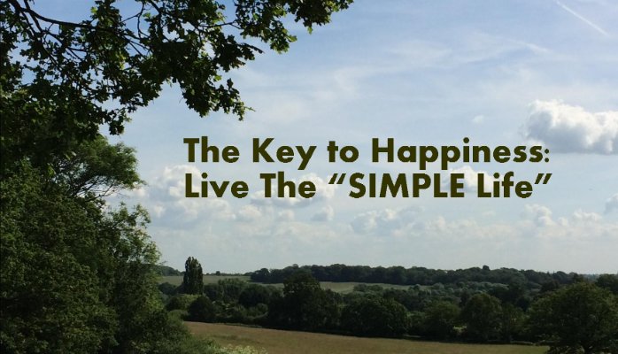 The meaning of life and simplicity of life
