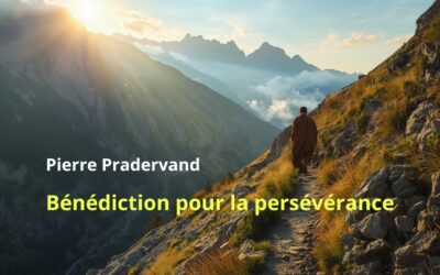 Une bénédiction pour la persévérance de Pierre Pradervand