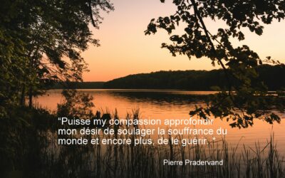 Une bénédiction pour être un instrument du pouvoir guérissant de l’Amour